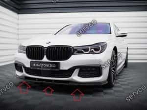 Prelungire lip bara fata Bmw Seria 7 G11 G12 M Pachet 2015-2018 Maxton