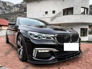 Prelungire lip bara fata Bmw Seria 7 G11 G12 M Pachet 2015-2018 Maxton — miniatura 6