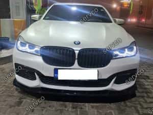 Prelungire lip bara fata Bmw Seria 7 G11 G12 M Pachet 2015-2018 Maxton — miniatura 7