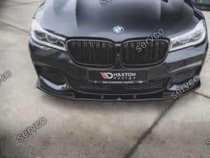 Prelungire lip bara fata Bmw Seria 7 G11 G12 M Pachet 2015-2018 Maxton — miniatura 10