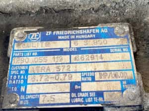 Cutie de viteza pentru camion DAF ECOLITE 6S850 (CU GARANȚIE) — miniatura 6