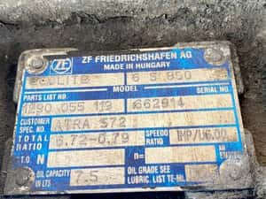 Cutie de viteza pentru camion DAF ECOLITE 6S850 (CU GARANȚIE) — miniatura 9