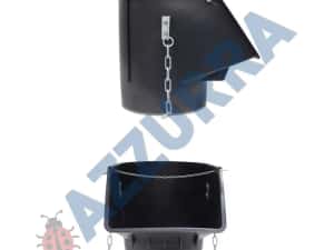 tubulatura moloz, JGHEAB moloz, tobogan evacuare moloz PVC RANFORSAT — miniatura 8