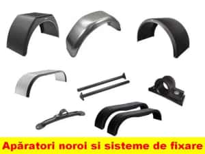 aparatoare de noroi aripa de plastic carenaj roata — miniatura 1