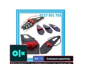 Codita Spate Moto Cu Stop Led Suport Numar Enduro Cross Sherco Gas Gas — miniatura 2