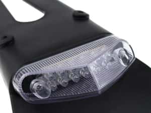 Codita Spate Moto Cu Stop Led Suport Numar Enduro Cross Sherco Gas Gas — miniatura 8