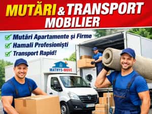 Transport mobila bagaje Asiguram manipulare demontare montare orice