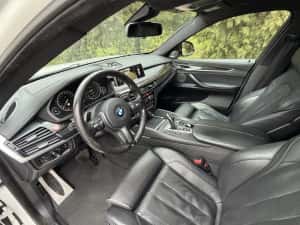 BMW X6 M50d 2016 381cp M/BangOlufsen/Trapa/Ventilatie/SoftCloseUsi/Led/FullAsist/360"/HeadUp KM REALI / 0 DAUNE ! — miniatura 4