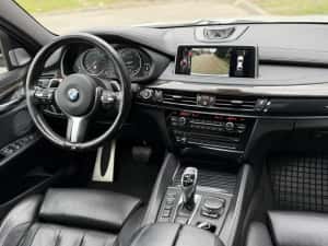 BMW X6 M50d 2016 381cp M/BangOlufsen/Trapa/Ventilatie/SoftCloseUsi/Led/FullAsist/360"/HeadUp KM REALI / 0 DAUNE ! — miniatura 5