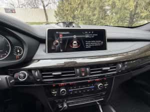 BMW X6 M50d 2016 381cp M/BangOlufsen/Trapa/Ventilatie/SoftCloseUsi/Led/FullAsist/360"/HeadUp KM REALI / 0 DAUNE ! — miniatura 7