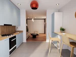 HILS Titanium Studio dublu tip 2B cu grădină — miniatura 6