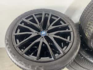 Jante Bmw X5 X6 R22 G05 G06 Originale M742 Continetal Vara — miniatura 5
