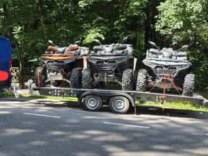 Inchiriere remorca auto/Inchiriez trailer auto/Inchiriez platforma — miniatura 7