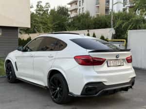 BMW X6 2015 3.0d M packet Alb perlat — miniatura 4