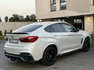 BMW X6 2015 3.0d M packet Alb perlat — miniatura 5