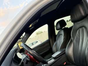 BMW X6 2015 3.0d M packet Alb perlat — miniatura 9