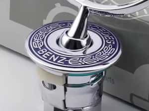 Emblemă capotă stemă stea Mercedes Benz W204 W205 W212 W213 W211 W222 — miniatura 8