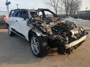 Porshe Macan 2.0i, 245cp, an fabricatie 2019, acte Romania - incendiat — miniatura 5