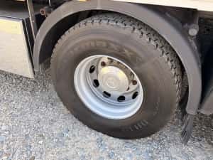 Mercedes Benz Actros 2552 + palfinger + remorca -CAMION CU MACARA — miniatura 7