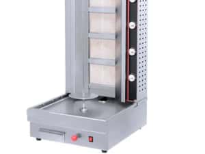 Rotisor Shaorma Kebab Profesional 3 4 Arzatoare Motor Jos Inox Transport Gratuit — miniatura 1