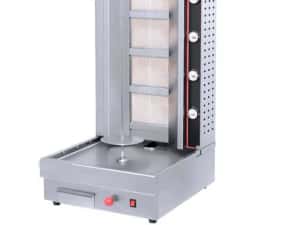 Rotisor Shaorma Kebab Profesional 3 4 Arzatoare Motor Jos Inox Transport Gratuit — miniatura 7