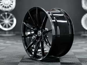 jante 18 mercedes r18 black — miniatura 6