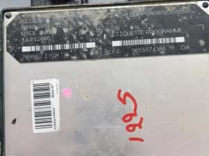 Calculator motor ECU R04080036C Peugeot Partner 2005 — miniatura 2