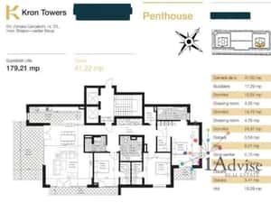 Oportunitate Rară în Brașov: Penthouse cu View 360° spre Piatra Mare s — miniatura 4