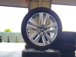 Jante Seat Leon Golf Anvelope Vara Dunlop 225 45 17 — miniatura 9