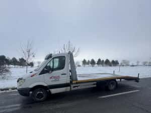 Autoplatforma Mercedez Sprinter 2.2 din 2010 10500 euro Punte Dubla — miniatura 4