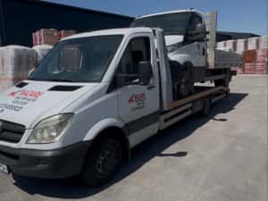 Autoplatforma Mercedez Sprinter 2.2 din 2010 10500 euro Punte Dubla — miniatura 7