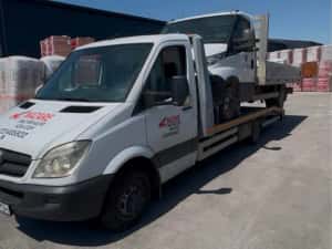 Autoplatforma Mercedez Sprinter 2.2 din 2010 10500 euro Punte Dubla — miniatura 10