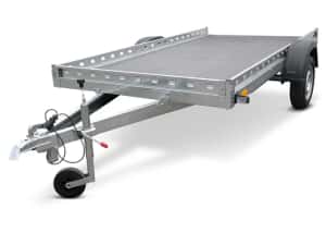 Remorcă REPO 750kg – Nouă, Apicola cu carte RAR, NR. rosii si asigurare — miniatura 1