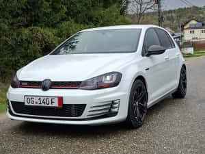 VW GOLF 7 * GTI PERFORMANCE * ORIGINAL * STOCK FĂRĂ SOFT*AUTOBLOCANT LSD* FULL LED* MANUAL 6 + 1*Tempomat * Alb Perlat* Impecabil* Import Recent *