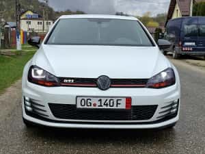 VW GOLF 7 * GTI PERFORMANCE * ORIGINAL * STOCK FĂRĂ SOFT*AUTOBLOCANT LSD* FULL LED* MANUAL 6 + 1*Tempomat * Alb Perlat* Impecabil* Import Recent * — miniatura 2