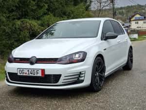 VW GOLF 7 * GTI PERFORMANCE * ORIGINAL * STOCK FĂRĂ SOFT*AUTOBLOCANT LSD* FULL LED* MANUAL 6 + 1*Tempomat * Alb Perlat* Impecabil* Import Recent * — miniatura 9