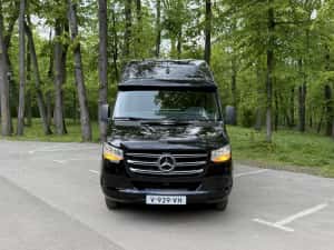 Mercedes Benz Sprinter 516 CDI 2019 2x Culisante Clima Navi Automat 7G 316 Cat B Mediu Black Edition — miniatura 3