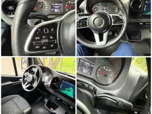 Mercedes Benz Sprinter 516 CDI 2019 2x Culisante Clima Navi Automat 7G 316 Cat B Mediu Black Edition — miniatura 8