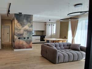 Apartament lux 80 mp utili 3 camere 2 bai si parcare subterana — miniatura 4