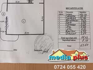 Apartament 2 camere decomandat, 64 mp, mobilat și utilat   Micro 21 — miniatura 9