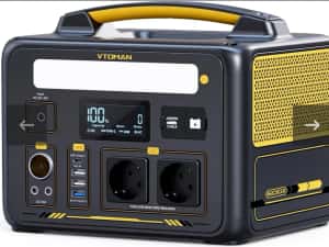 STATIE PORTABILA VTOMAM 600X  cu generator solar — miniatura 5