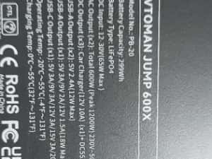 STATIE PORTABILA VTOMAM 600X  cu generator solar — miniatura 8