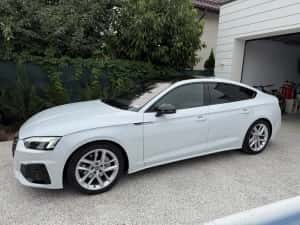 Audi A5 Sportback 40 TDI 204 CP | S-Line Black | Mild Hybrid | 2020 | — miniatura 4