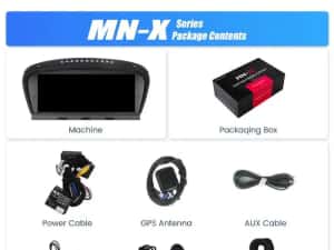 Navigatie Bmw Android E90 E92 E92 E61 E60 Waze Youtube 2GB / 32GB CCC — miniatura 10