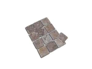 Travertin/piatra naturala interior/exterior/Travertin Gea 10x10x1 cm — miniatura 8