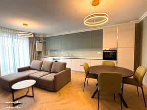 Apartament PREMIUM cu 2 camere, 54 mp + terasă, Mobilat complet, — miniatura 2
