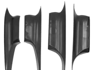 Maner trim interior sofer stanga dreapta spate Bmw seria 7 F01 F02 740 — miniatura 9