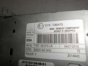 Unitate radio Ford Focus 3 F1BT-18C815-LK — miniatura 3