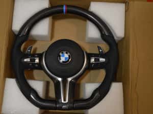 Volan Carbon BMW Seria 1 2 3 4 5 6 7 X1 X2 X3 X4 X5 X6 E/F F01 F02 F03 F04 F06 F12 F13 F15 F16 F10 F20 F25 F26 F30 F32 F33 F36 E90 E91 E70 E71 E81 E84 — miniatura 8