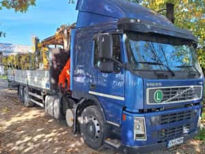 Camion cu macara  VOLVO 6×2 FM300 cu macara palfinger PK14080 — miniatura 1